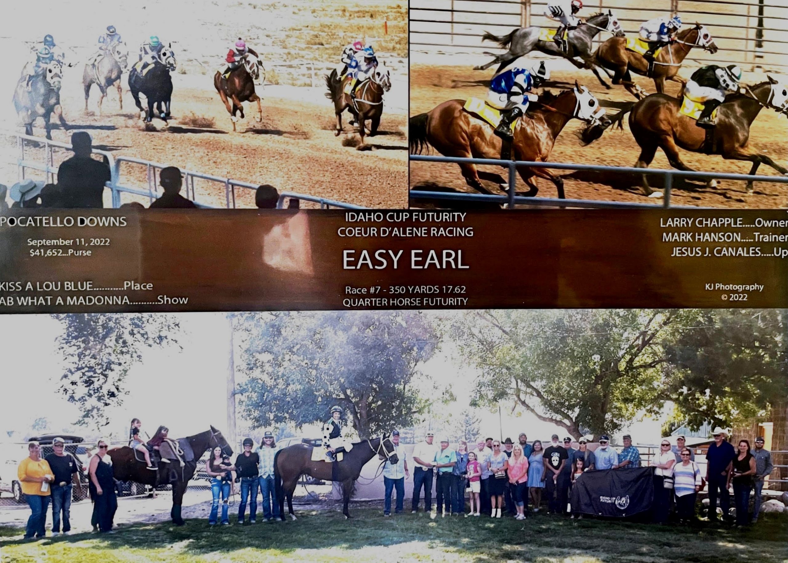 Idaho Quarter Horse Racing Racing Division